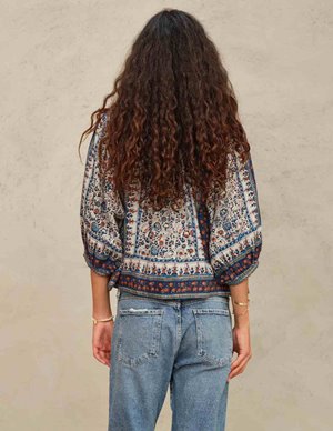 MABE Cass Jacket in Indigo detail