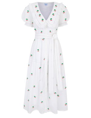 Pink City Prints francis dress - cherry back
