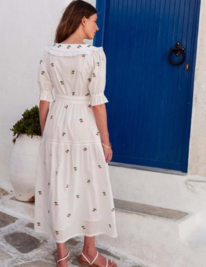 Pink City Prints francis dress - cherry model