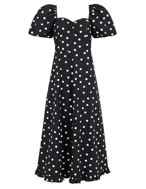 Queens of Archive atlanta dress - black model