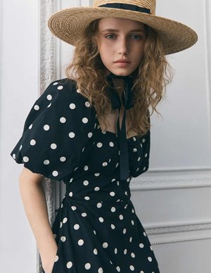 Queens of Archive atlanta dress - black detail