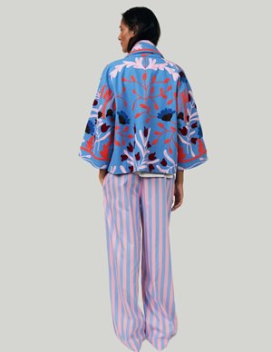 Lollys Laundry rumill jacket - blue model