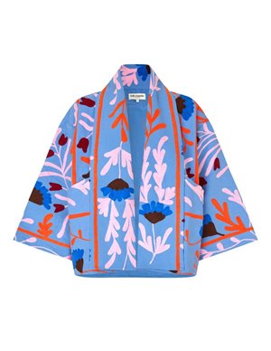 Lollys Laundry rumill jacket - blue back