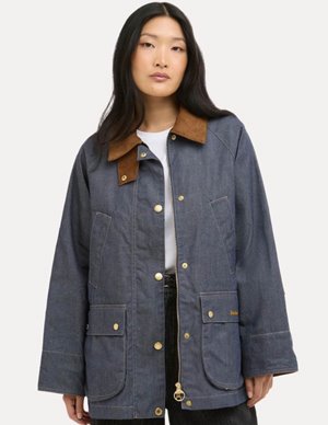 Barbour asker coat - indigo