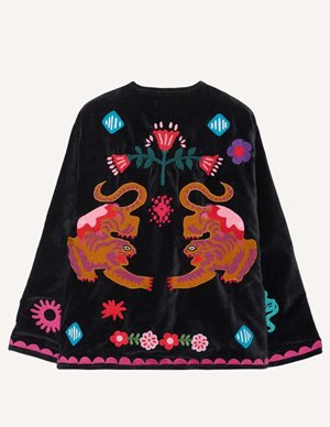 Sissel Edelbo maggie jacket - tiger detail