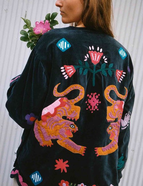 Sissel Edelbo Maggie jacket - tiger