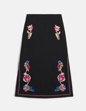 Louise Misha amarante skirt - black back