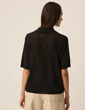 Des Petits Hauts cowboy jumper - black detail