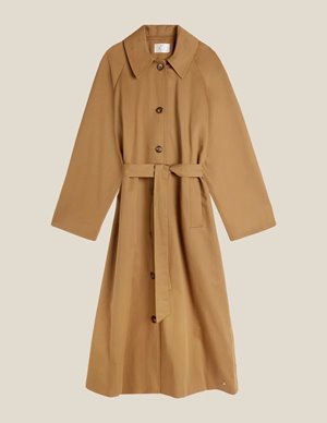 Des Petits Hauts yvette coat - brown back