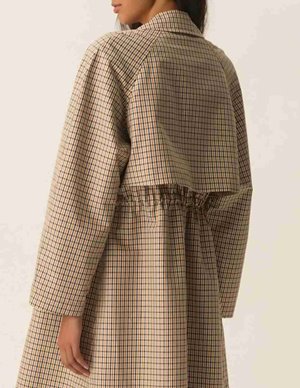 Des Petits Hauts ysabel coat - check model