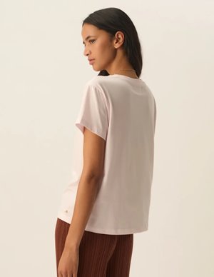 Des Petits Hauts iliana tee - pale pink detail