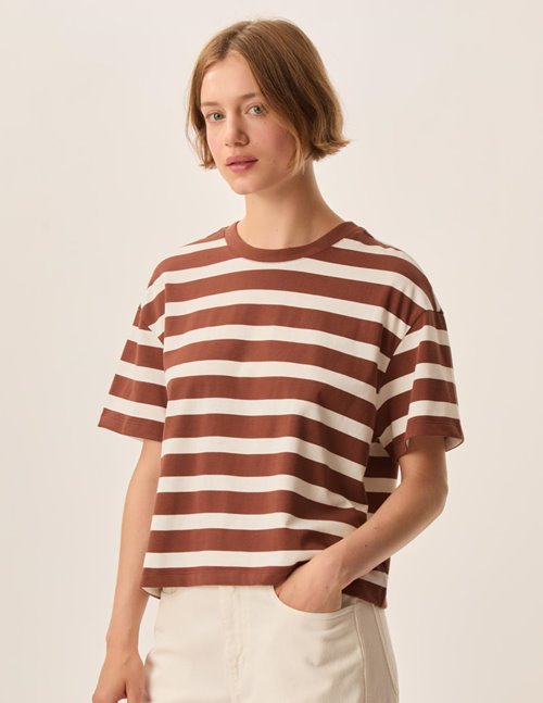 Des Petits Hauts filma tee - chocolate