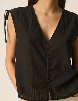 Des Petits Hauts santas top - black side