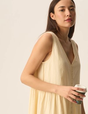Des Petits Hauts santana dress - yellow side