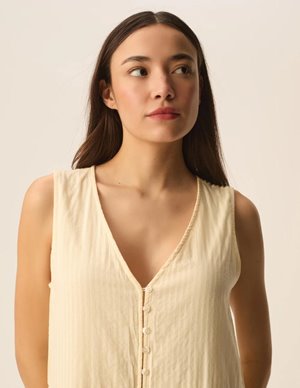 Des Petits Hauts santana dress - yellow back
