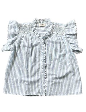 Feeka judy blouse - blue back