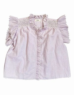 Feeka judy blouse - orchid back