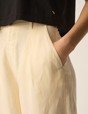Des Petits Hauts espiza trousers - yellow detail