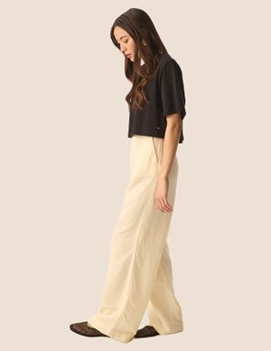 Des Petits Hauts espiza trousers - yellow back