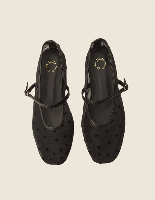 Des Petits Hauts Luz ballerina - black