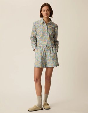 Des Petits Hauts umami shorts - flower print side