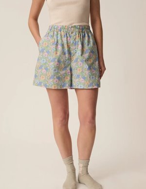 Des Petits Hauts umami shorts - flower print detail