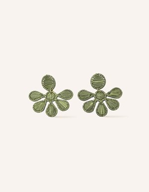 Feeka fiorenza earrings - kale