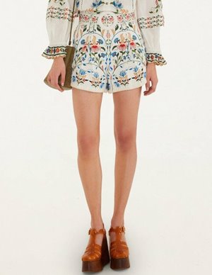 Farm Rio fraga shorts - print side