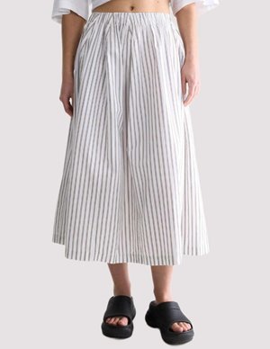 Bellerose cinley skirt - stripe detail
