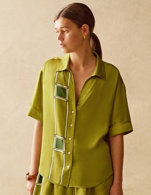 Sancia blaise shirt - valetta print