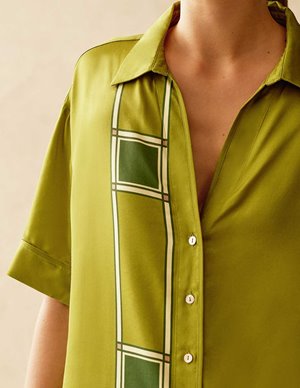 Sancia blaise shirt - valetta print side