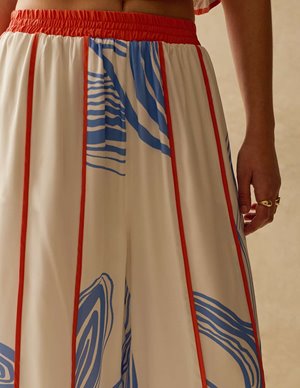 Sancia elayna trousers - sorrento print detail