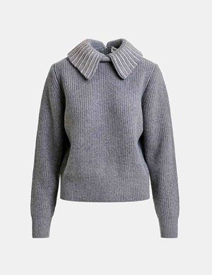 Essentiel Antwerp jimmer jumper - grey back