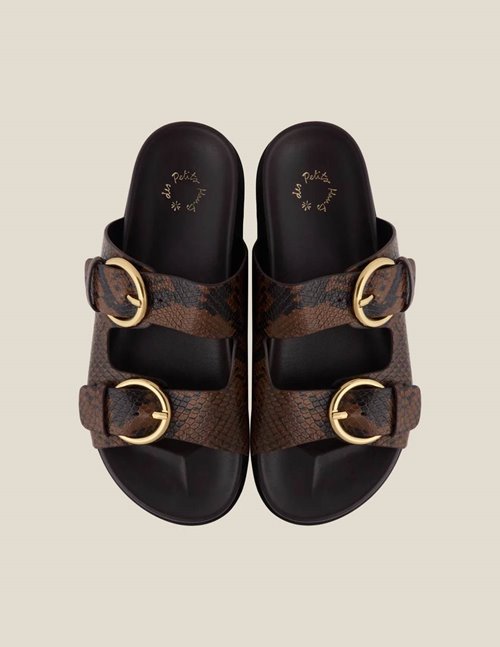 Des Petits Hauts Liviu sandals - animal print