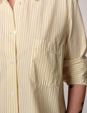 Herskind jovelle shirt - yellow stripe side