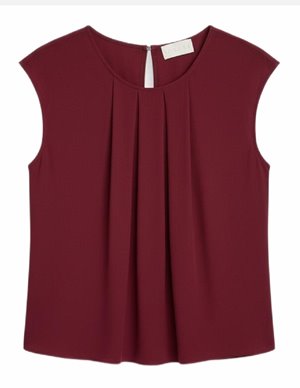 iBlues galosce shirt - bordeaux back