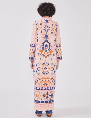 Hayley Menzies desert loom duster - pink model