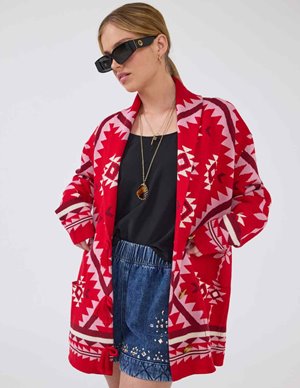 Hayley Menzies sundance cardigan - red