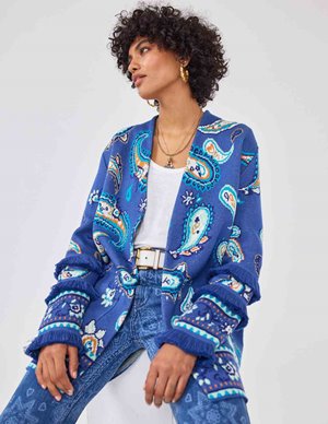 Hayley Menzies jimi cardigan - blue