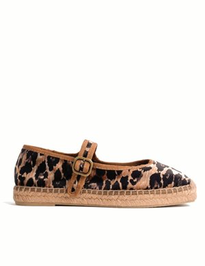 Penelope Chilvers flora espadrille - leopard