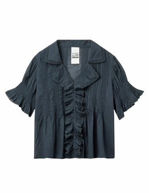 Project AJ117 gail blouse - black back