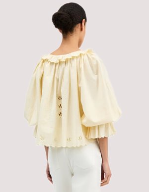 SKALL Studio fleurie blouse - buttermilk model