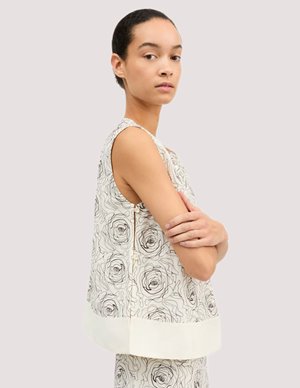 SKALL Studio mollie top - ecru side