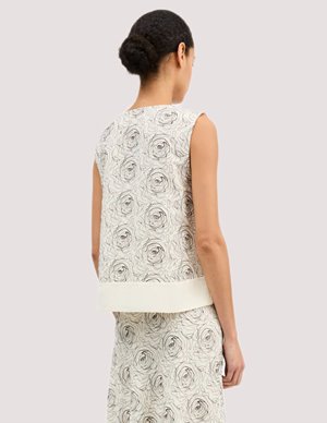 SKALL Studio mollie top - ecru model