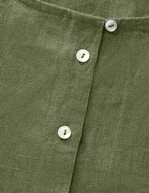 SKALL Studio vetiver top - khaki detail