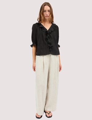 SKALL Studio clea blouse - black detail