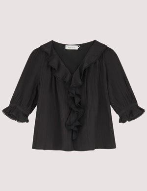 SKALL Studio clea blouse - black back
