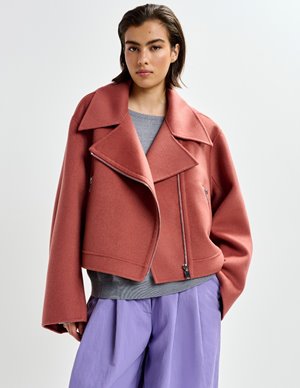 Essentiel Antwerp javier jacket - terracotta