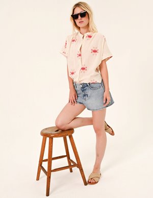 Sacrécoeur louison blouse - sol detail