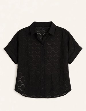 Sacrécoeur louisa carta shirt - black back